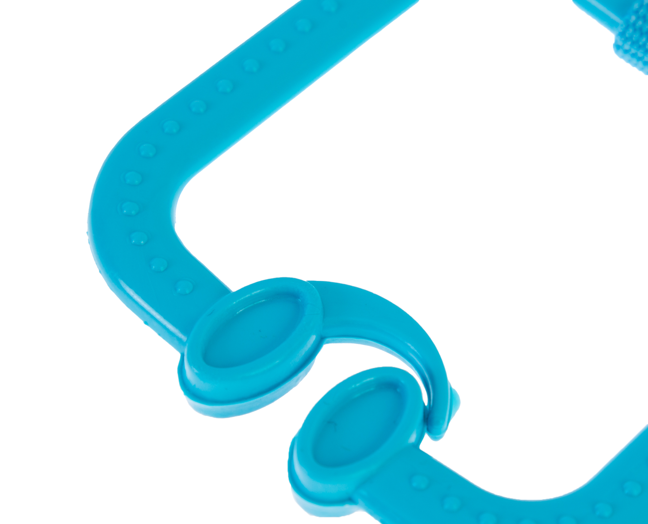 Babyjem Rattle Ring Blue Square - Image 4