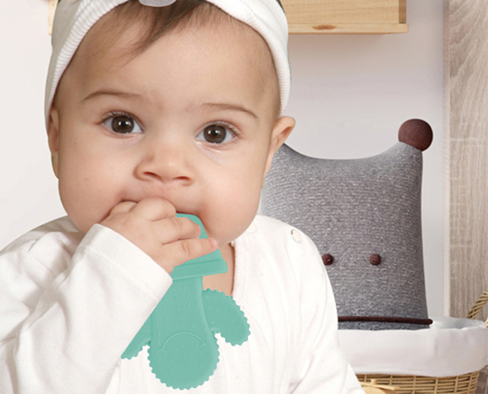 Babyjem Teether Cactus Green - Image 2