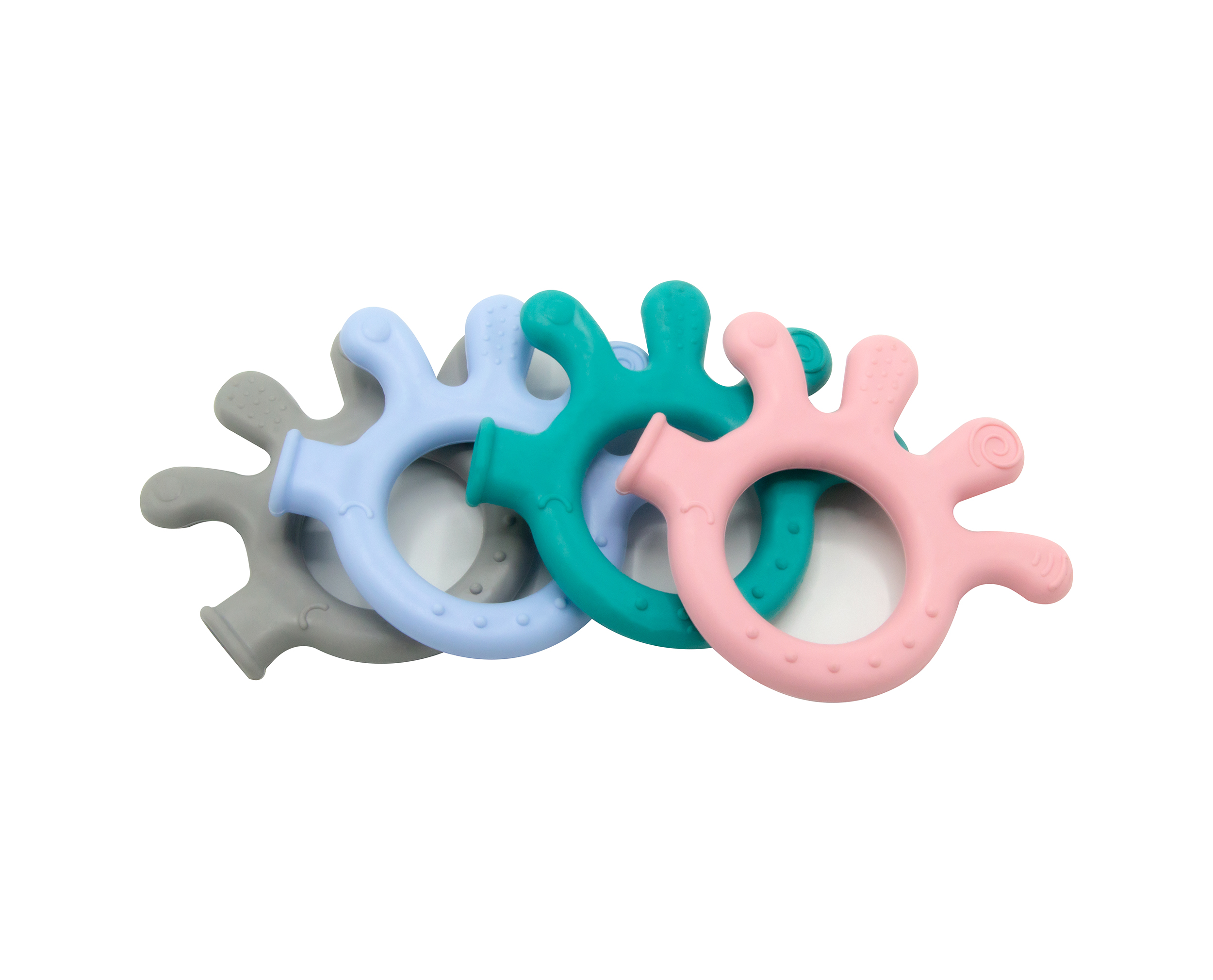 Babyjem Baby Teethering Gloves /Octopus / Green - Image 3