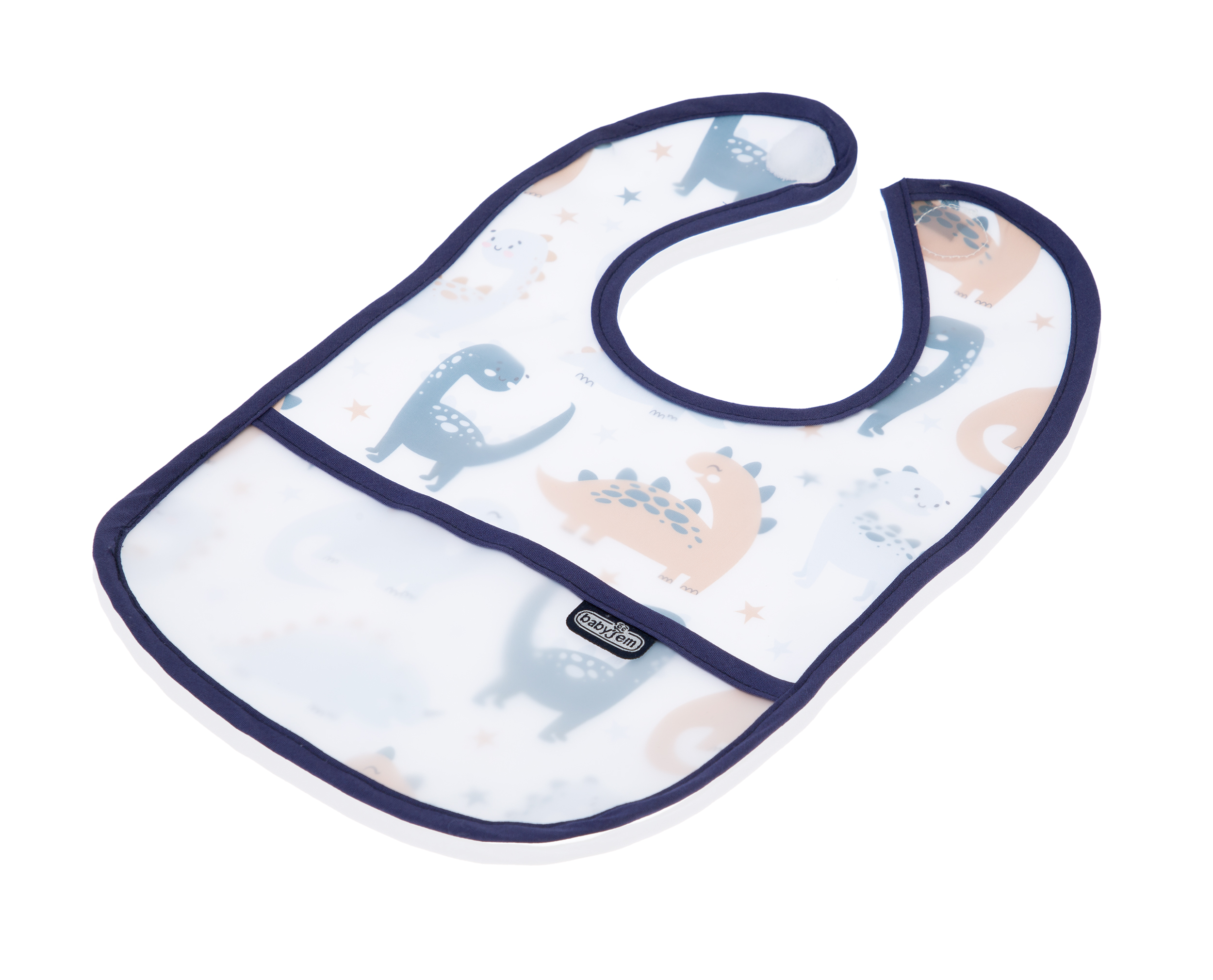 Babyjem Stain-Proof Dinosaur Bib - Image 3