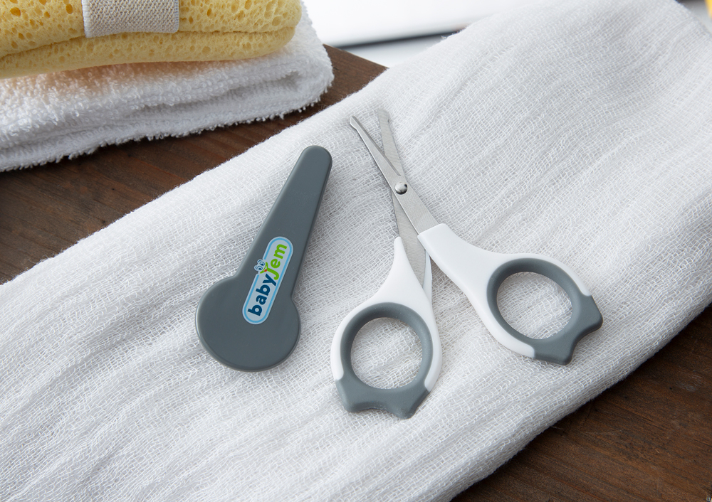 Babyjem Baby Nail Scissors / Gray - Image 3