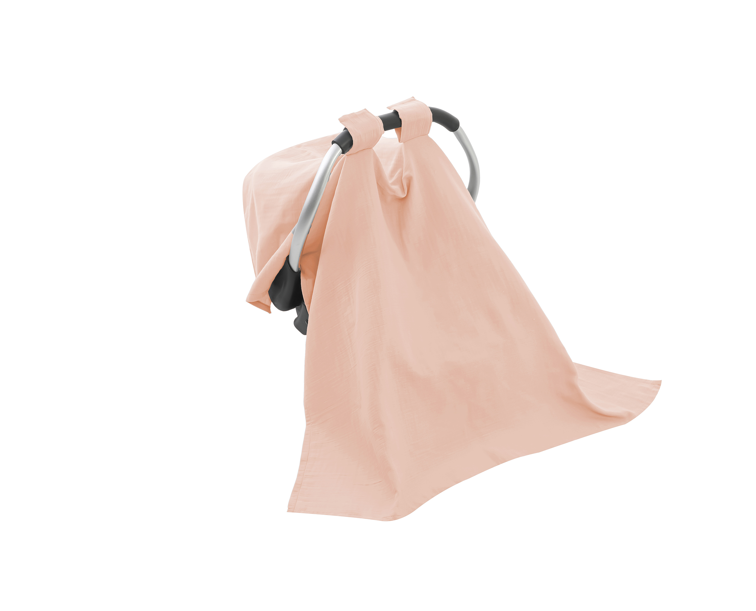 Babyjem Muslin Carrier Cover / Salmon