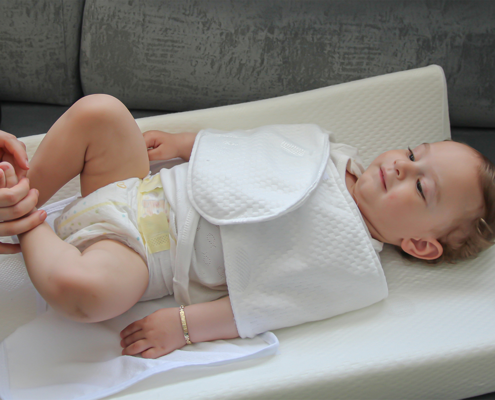 Babyjem Swaddle Changing Mat / White - Image 2