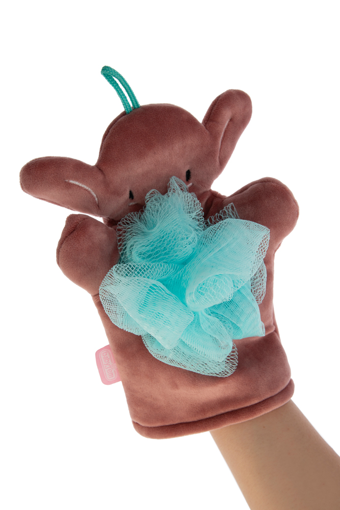 Babyjem Baby Bath Washing Cloth / Elephant/ Rose - Image 3