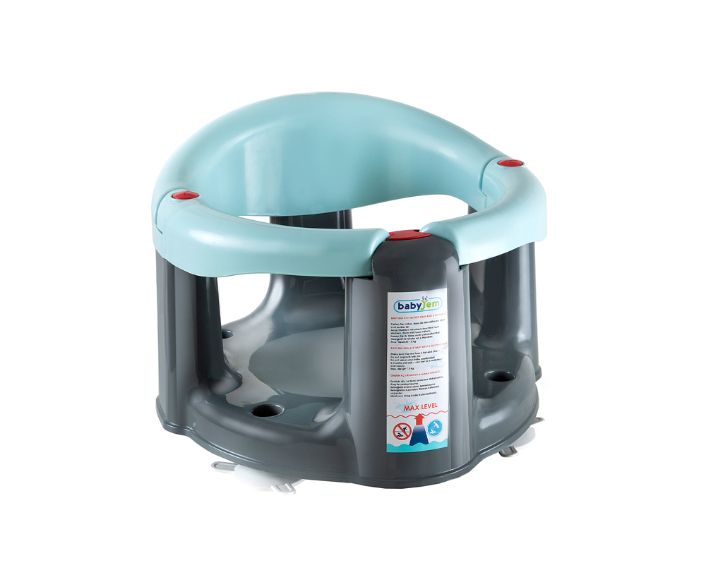 Babyjem Anti-Slip Baby Bath & Feeding Seat Turquoise