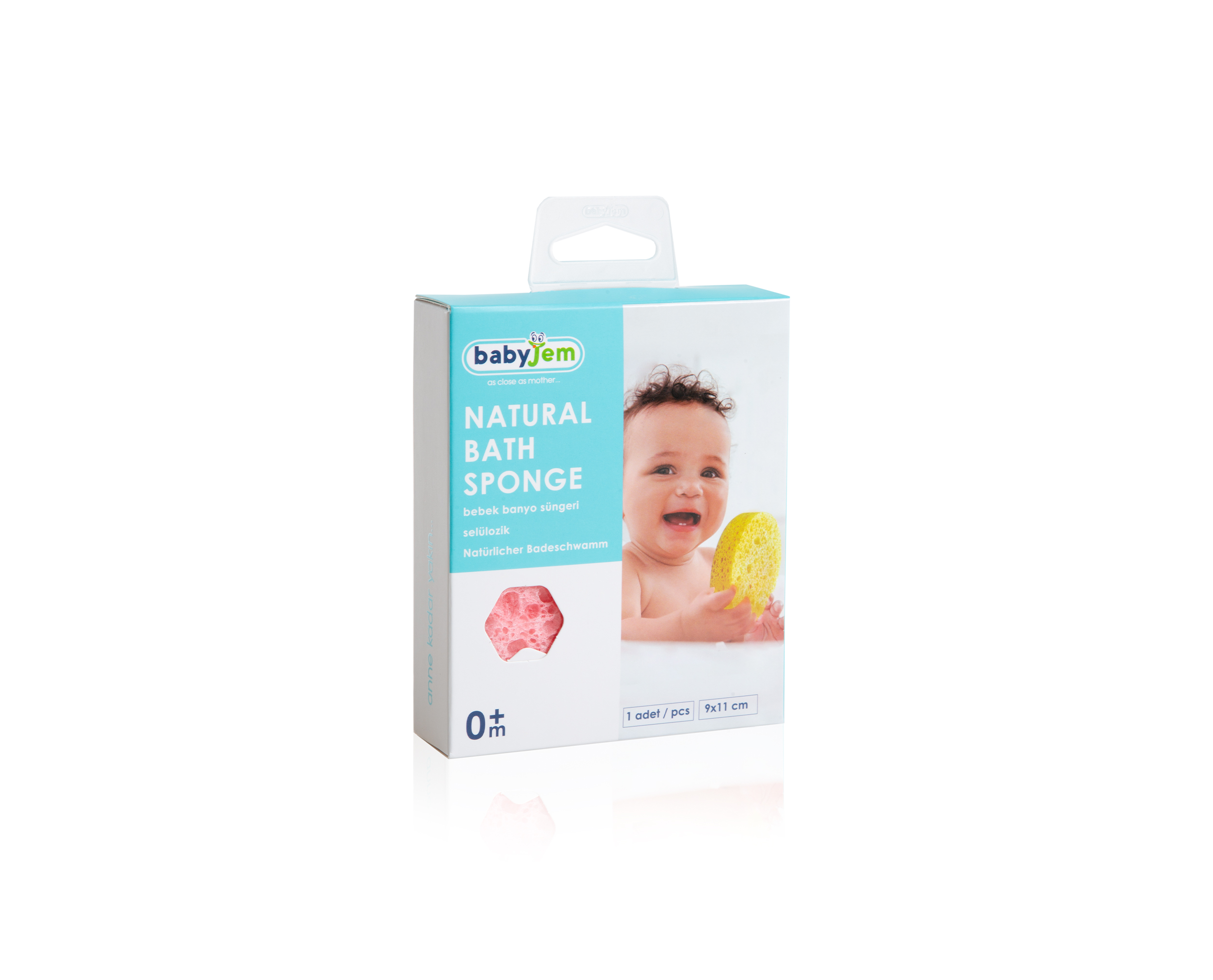 Babyjem Natural Bath Sponge / Pink - Image 6