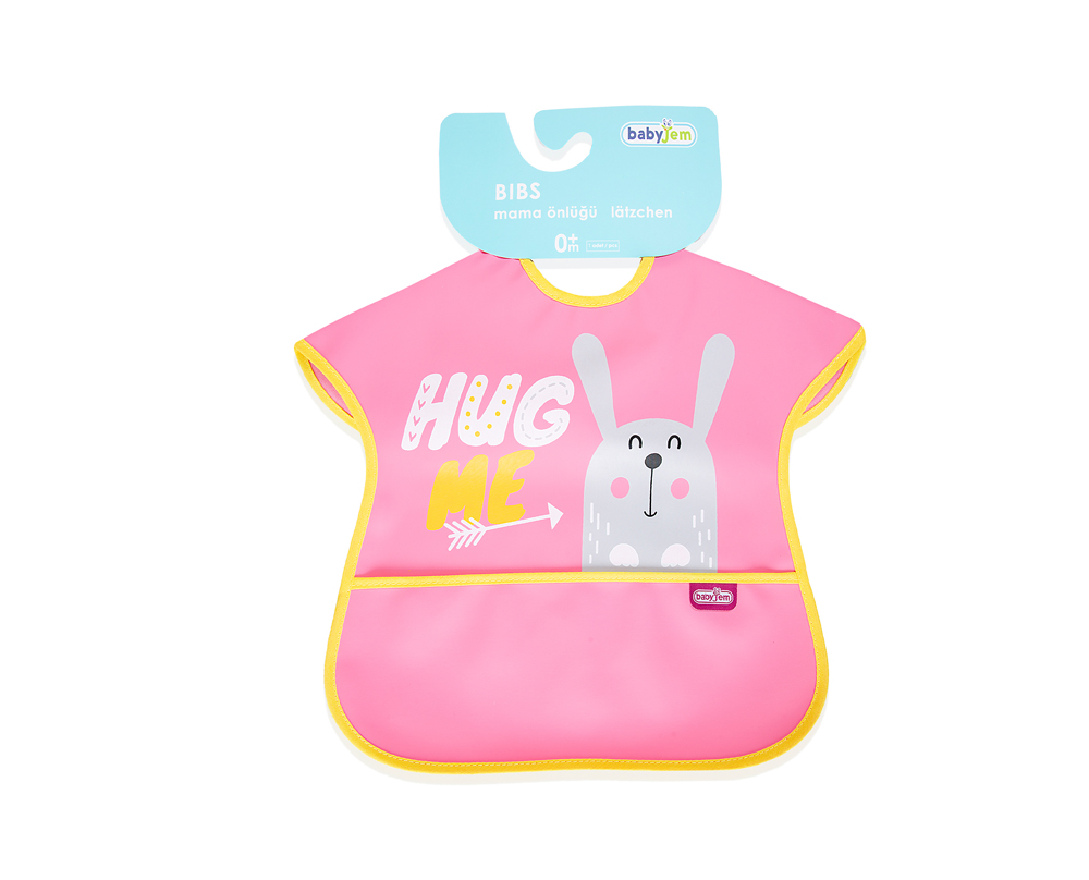 Babyjem Poly Bib Large / Pink - Image 7
