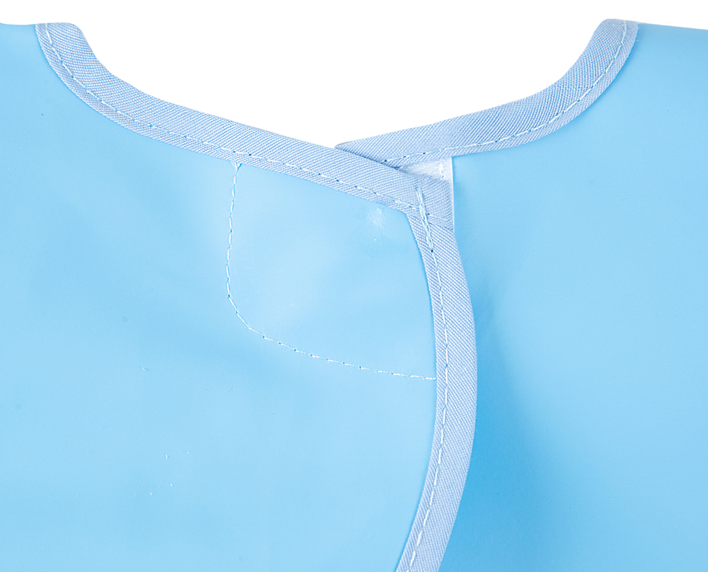 Babyjem Poly Bib Sleeved / Blue - Image 5