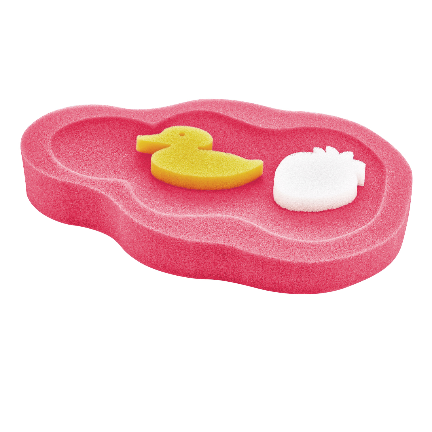 Babyjem Bath Sponge / Red