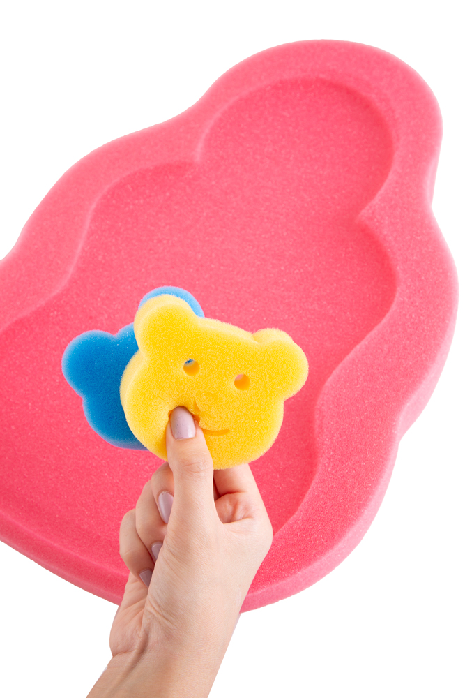 Babyjem Bath Sponge / Red - Image 2