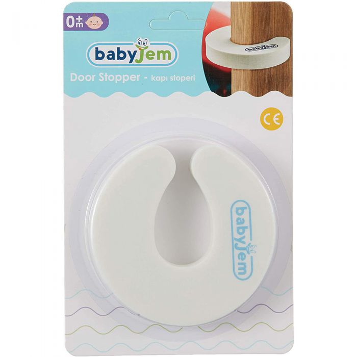 Babyjem Door Stopper / White