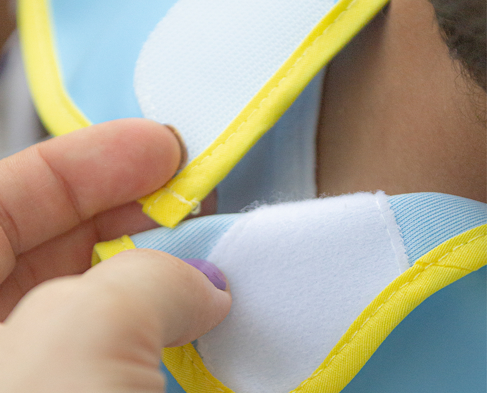 Babyjem Poly Bib Large / Blue - Image 3