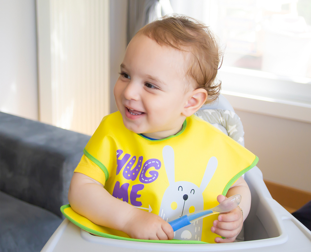 Babyjem Poly Bib Large / Yellow - Image 2