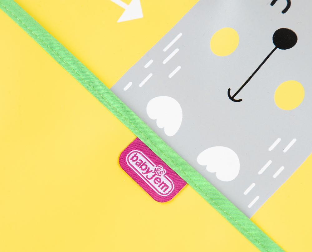 Babyjem Poly Bib Large / Yellow - Image 5