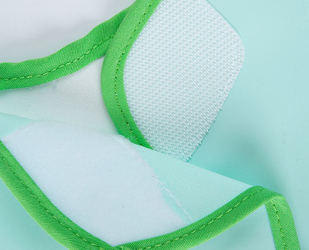 Babyjem Poly Bib Sleeved / Green - Image 6