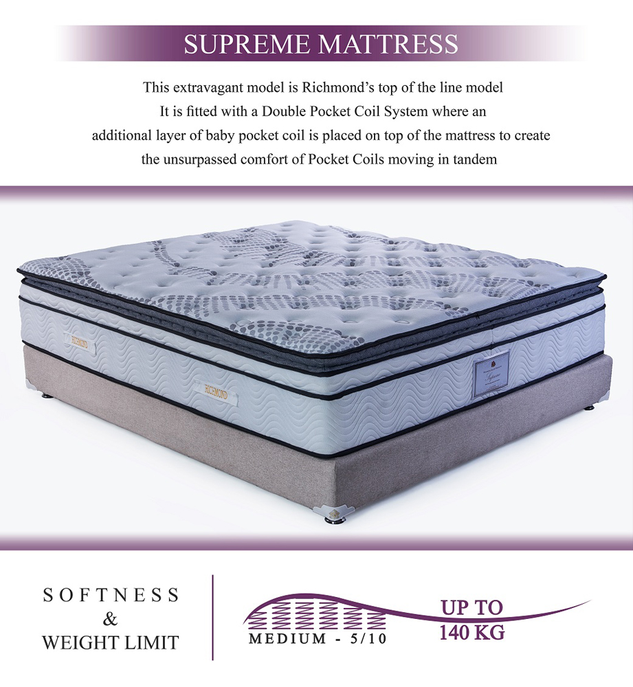 Richmond Supreme Mattress 120x200 - Image 3