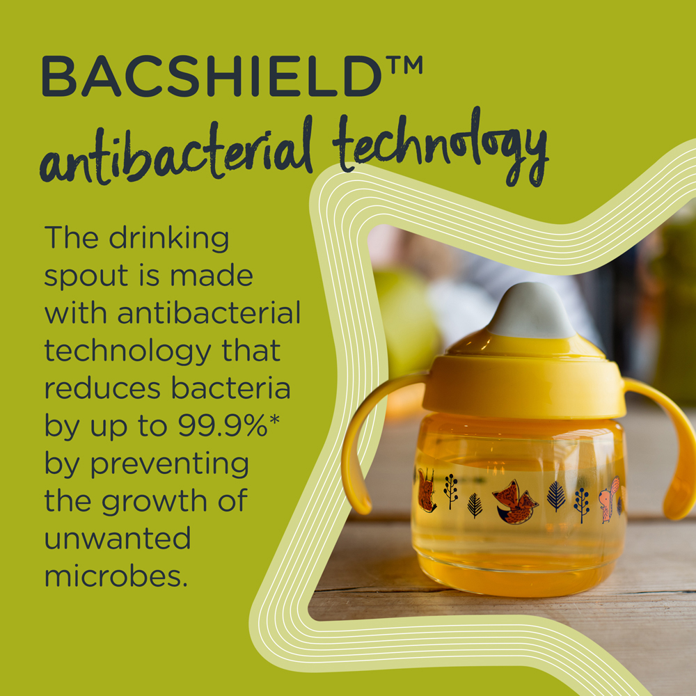 كوب تومي تيبي سوبر ستار للرضاعة سوبر ستار سيبي 190 مل (4 م+) برتقالي - الصورة 3