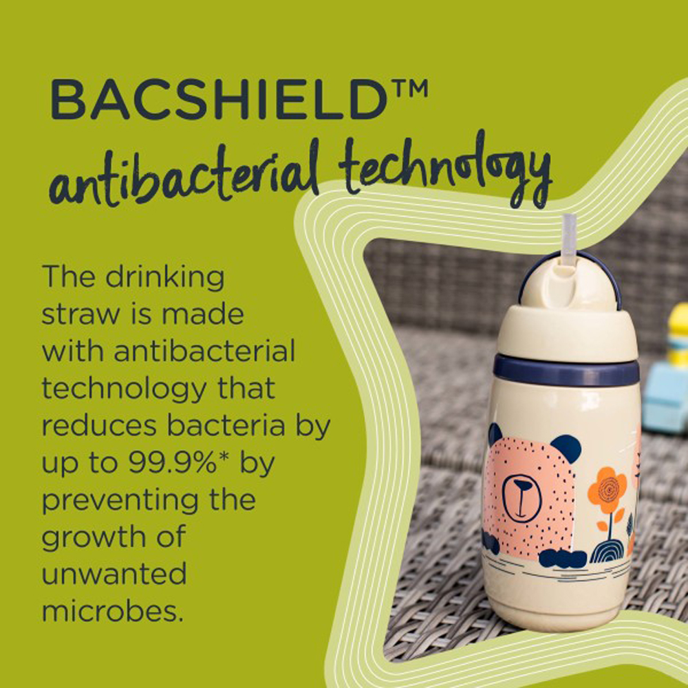 Tommee Tippee Super Star Insulated Straw Cup 266 ml (12m+) Pink - Image 4