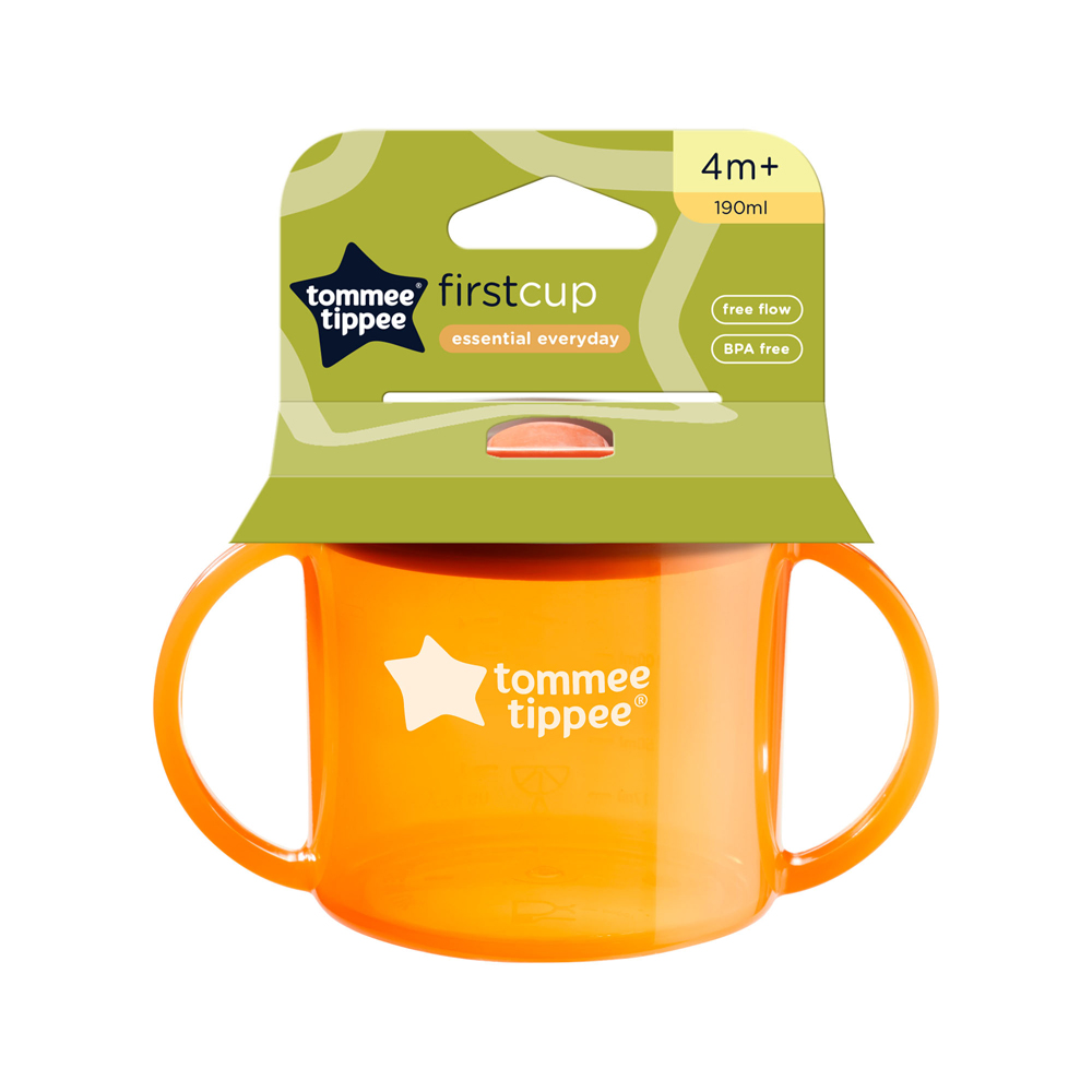 Tommee Tippee Flippee Trainer Cup 4M+ Orange - Image 2