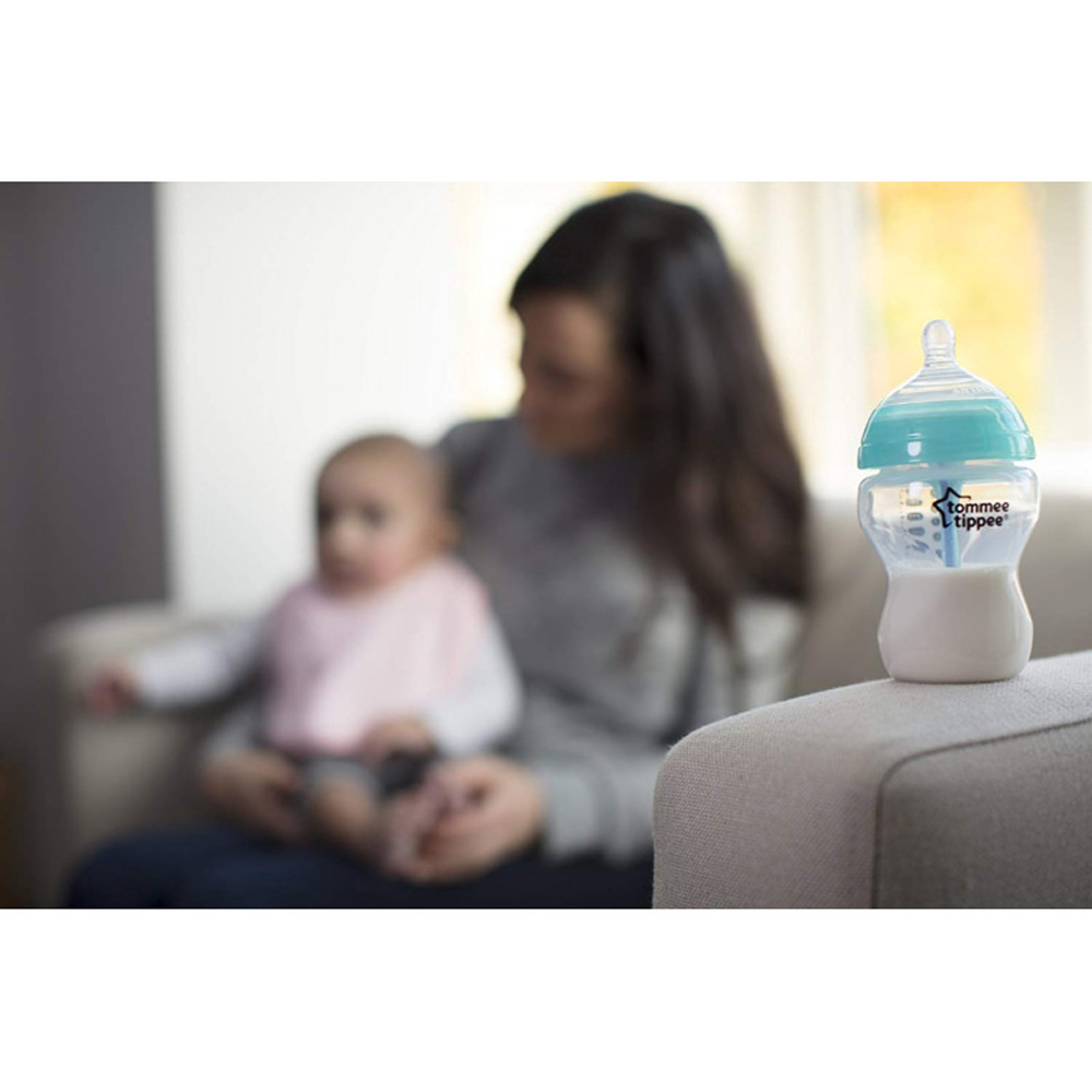 رضّاعة أطفال تومي تيبي أدفانسد المضادة للمغص 340 مل - الصورة 7