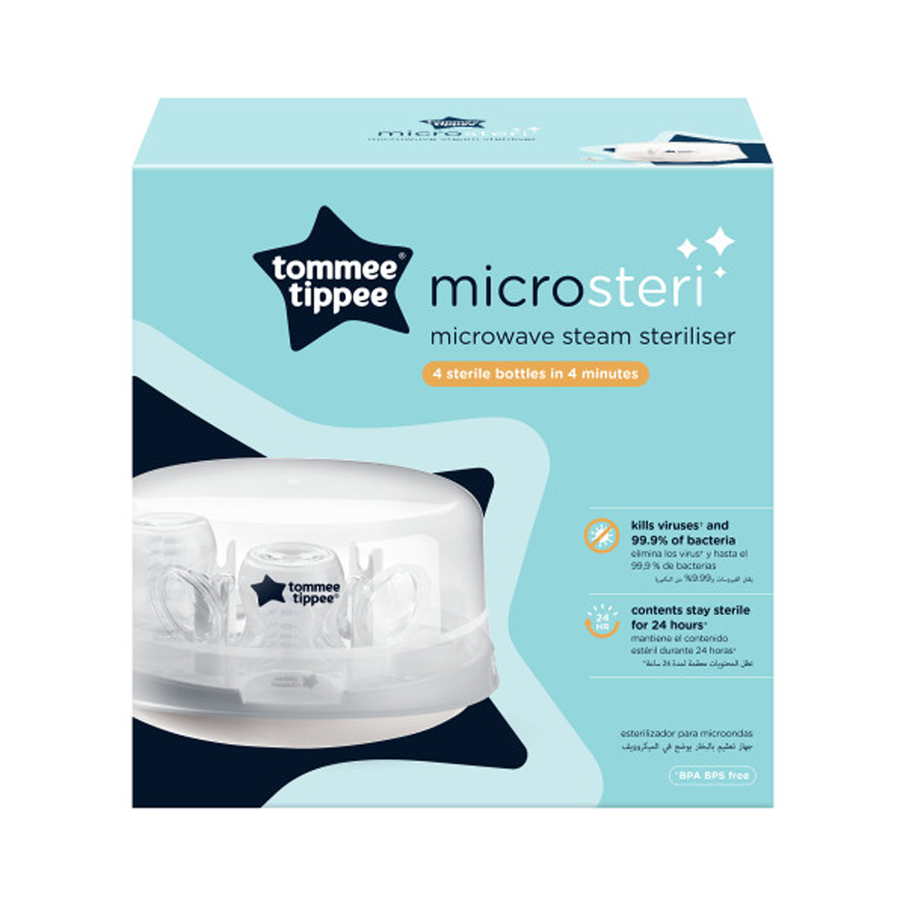 Tommee Tippee Baby Bottles Microwave Steriliser BNDL - Image 2