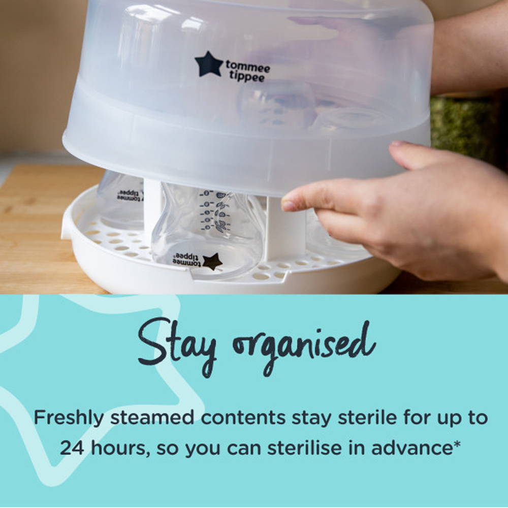 Tommee Tippee Baby Bottles Microwave Steriliser BNDL - Image 5