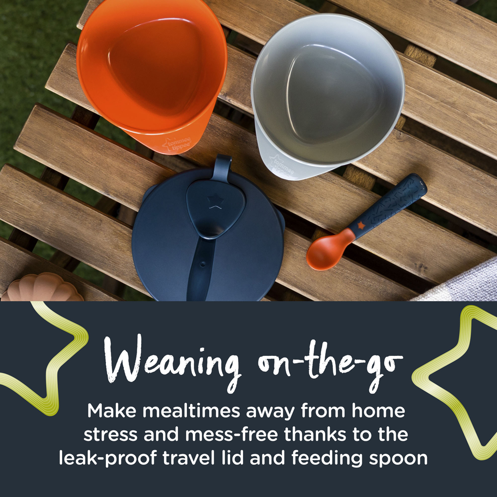 Tommee Tippee Easy Scoop Bowl With Lid & Spoon - Image 5