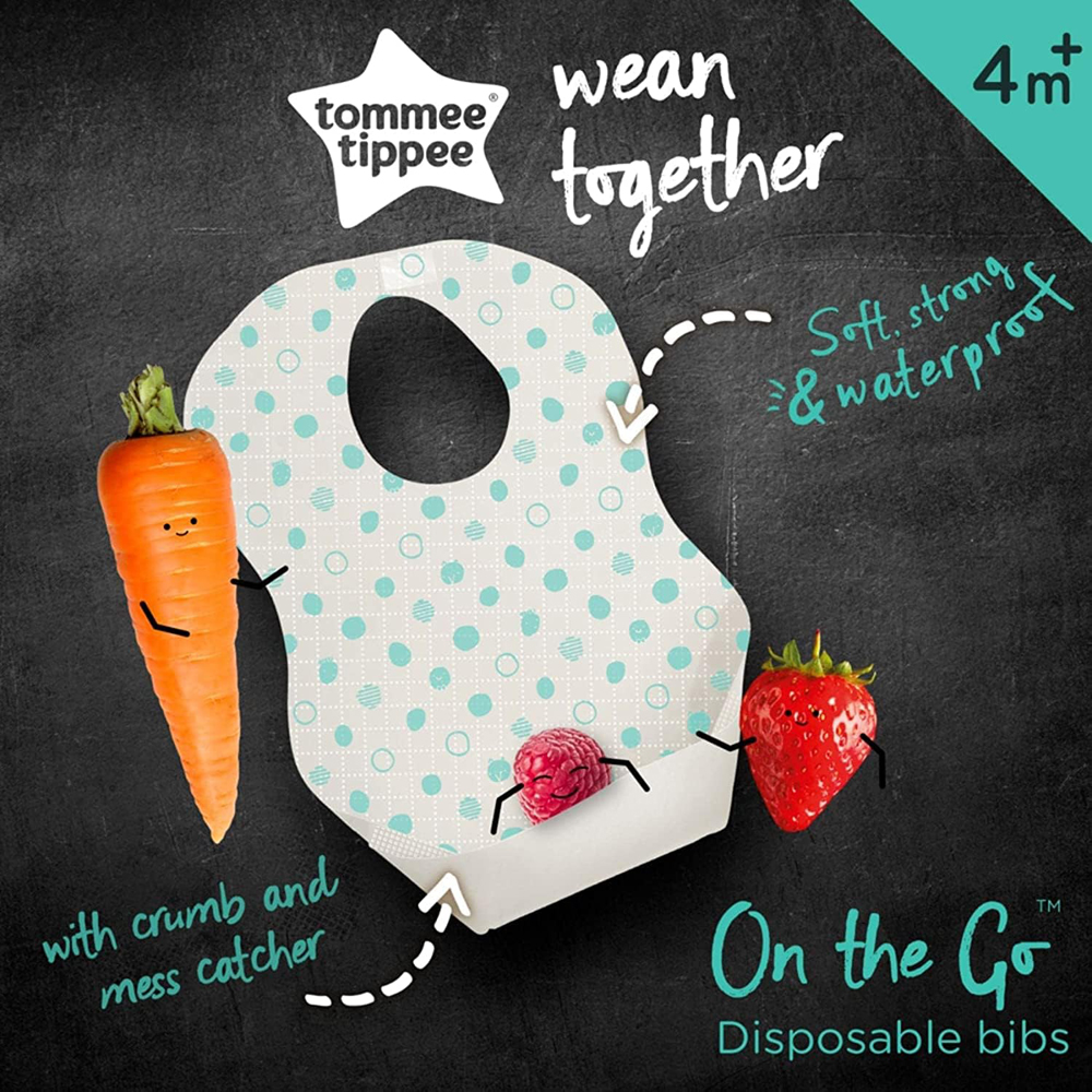 Tommee Tippee Disposable Bibs - Image 2