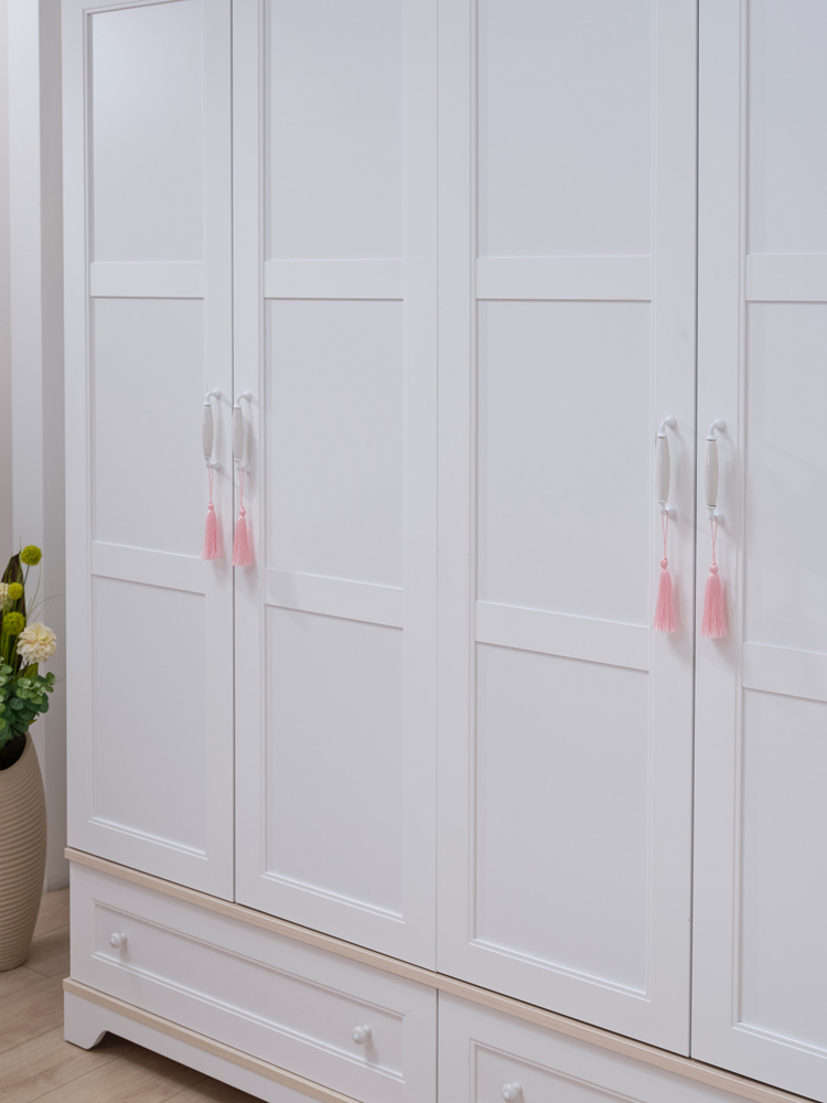 Almila Bianca 4 Doors Wardrobe - Image 7