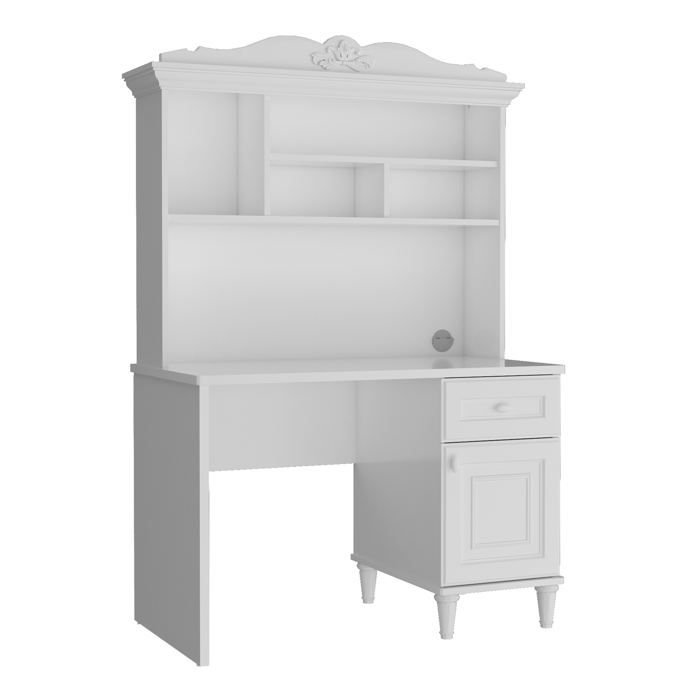 Almila Lora Study Desk With Top Unit