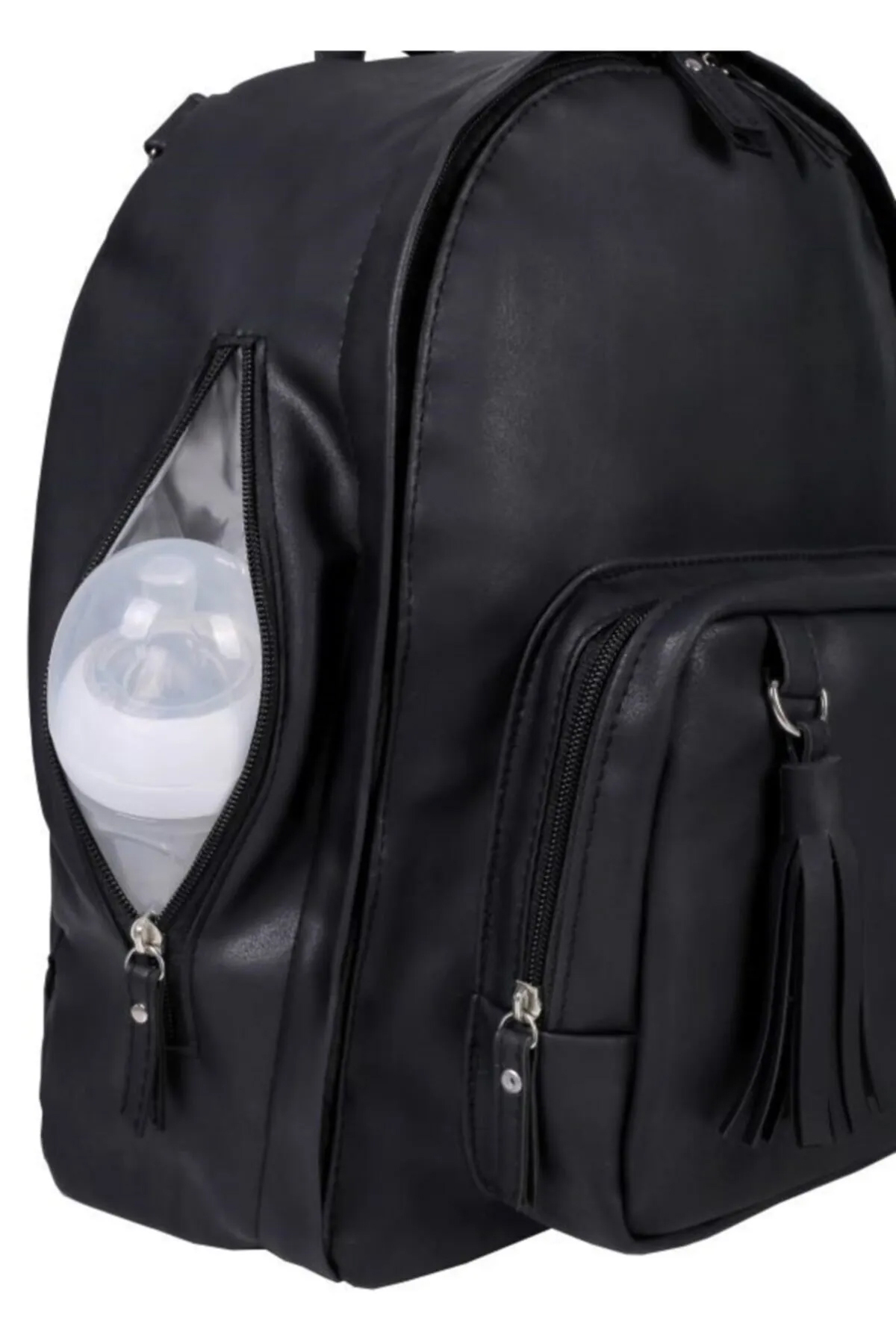 Babyes Fabiana Mother Bag Black - Image 5