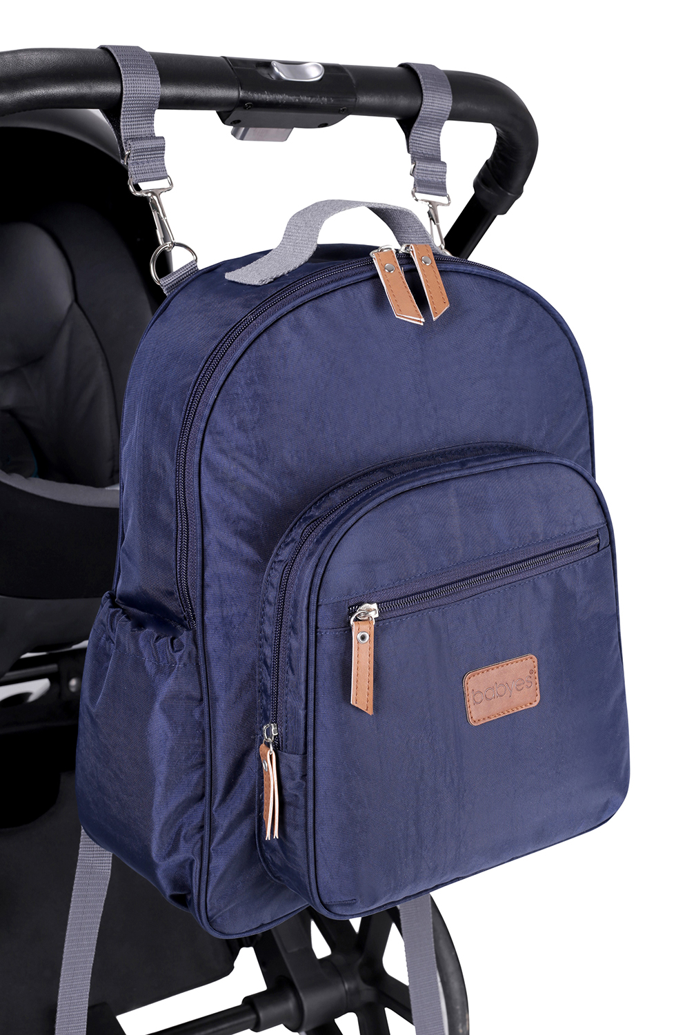 Babyes Cooper Mother Bag Navy Blue - Image 3