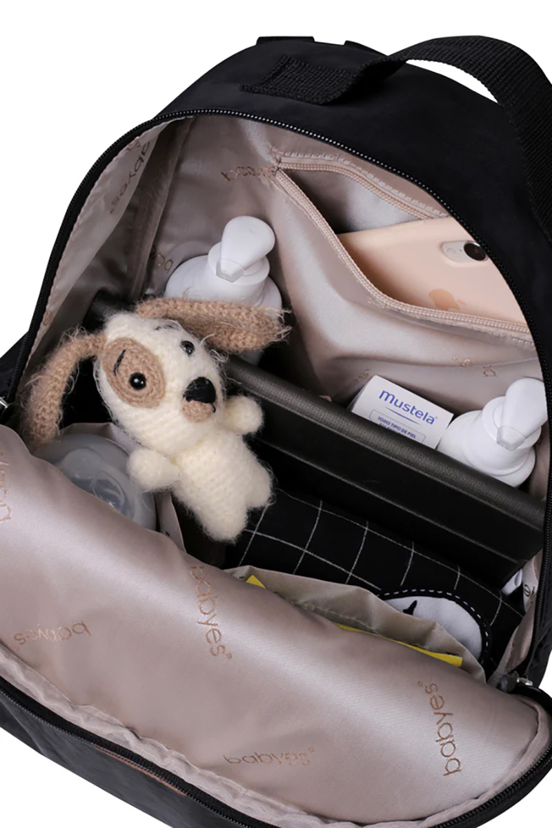 Babyes Cooper Mother Bag Black - Image 6