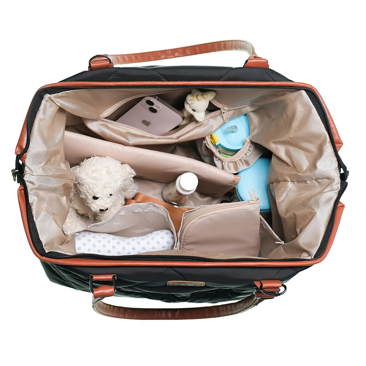 Babyes Baby Bag Black - Image 5