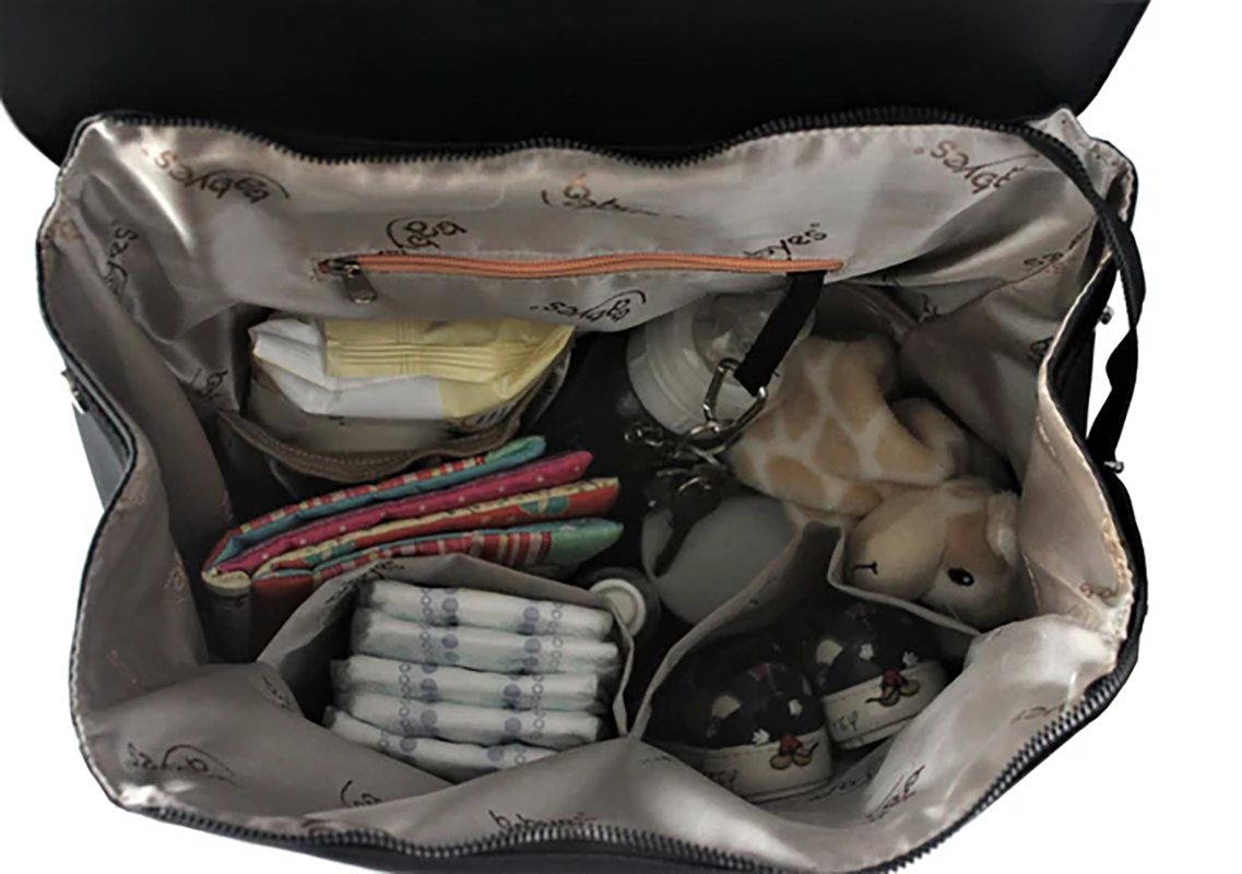 حقيبة الأم الحصرية بيبيز ليزا بيبيز أسود - الصورة 7