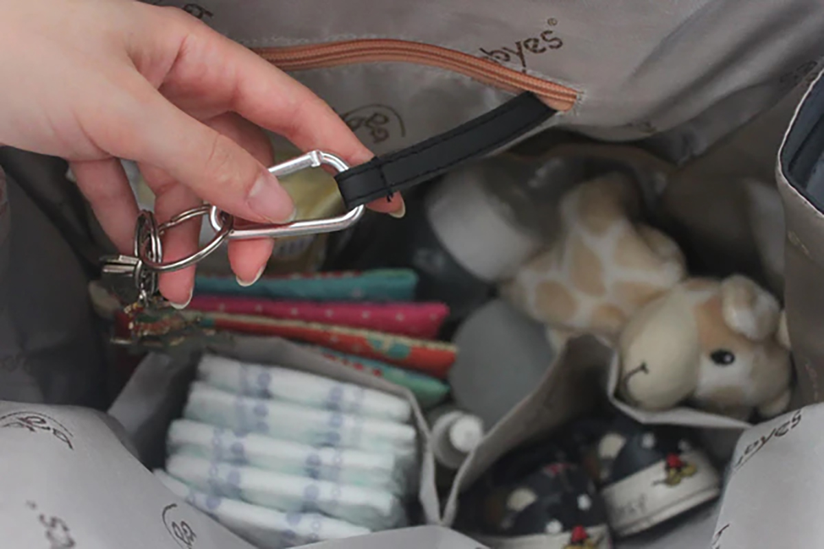 حقيبة الأم الحصرية بيبيز ليزا بيبيز أسود - الصورة 8