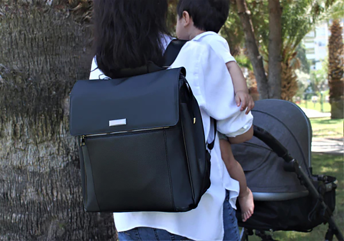 حقيبة الأم الحصرية بيبيز ليزا بيبيز أسود - الصورة 10