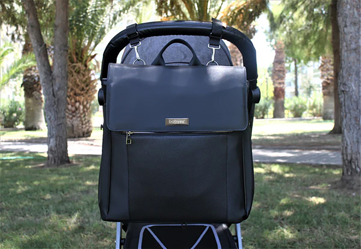 حقيبة الأم الحصرية بيبيز ليزا بيبيز أسود - الصورة 12