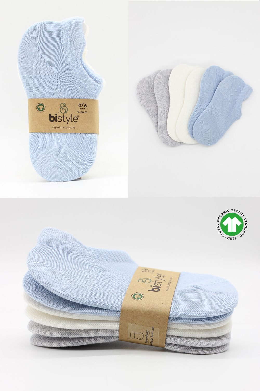 â¦Ø¨Ø³ØªØ§ÙÙ 6 Ø£Ø²ÙØ§Ø¬ Ù
Ù Ø§ÙØ¬Ùارب اÙÙ
Ø¨Ø·ÙØ© اÙÙ
Ù
شطة (24-36 Ù
) (Ø£Ø²Ø±ÙØ رÙ
Ø§Ø¯ÙØ Ø¨ÙØ¬)â© - Ø§ÙØµÙرة â¦7â©