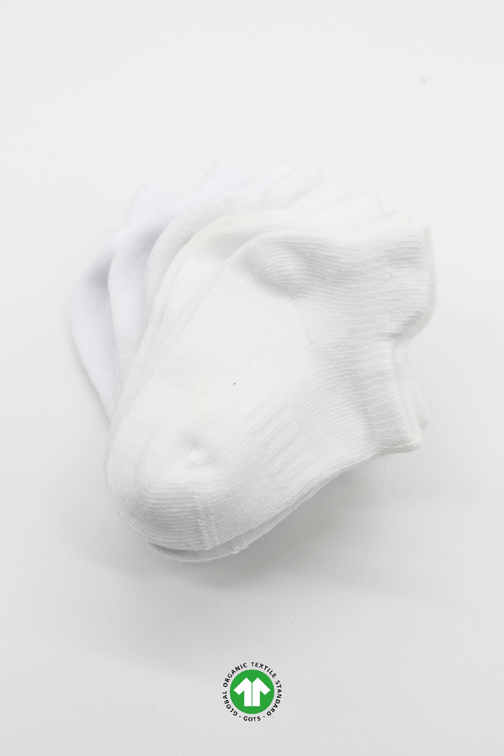 Bistyle 6-Pairs Combed Liner Socks (24-36 m) White - Image 5