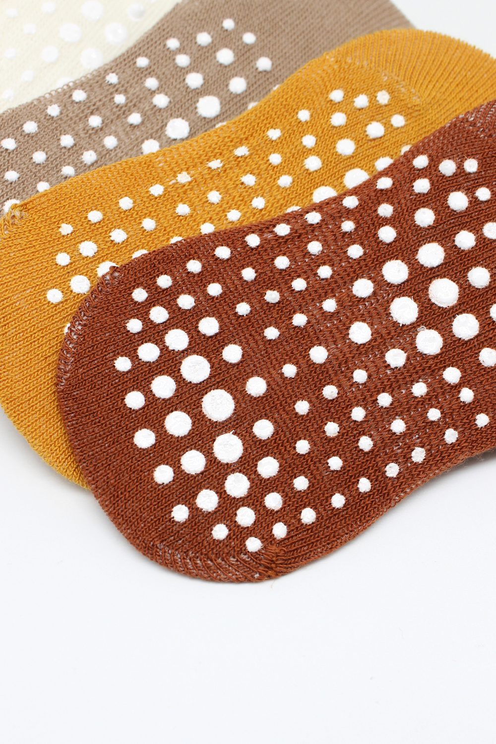 BiÌstyle 6-Pairs Combed Non-Slip Liner Socks (12-24 m) Colored - Image 4