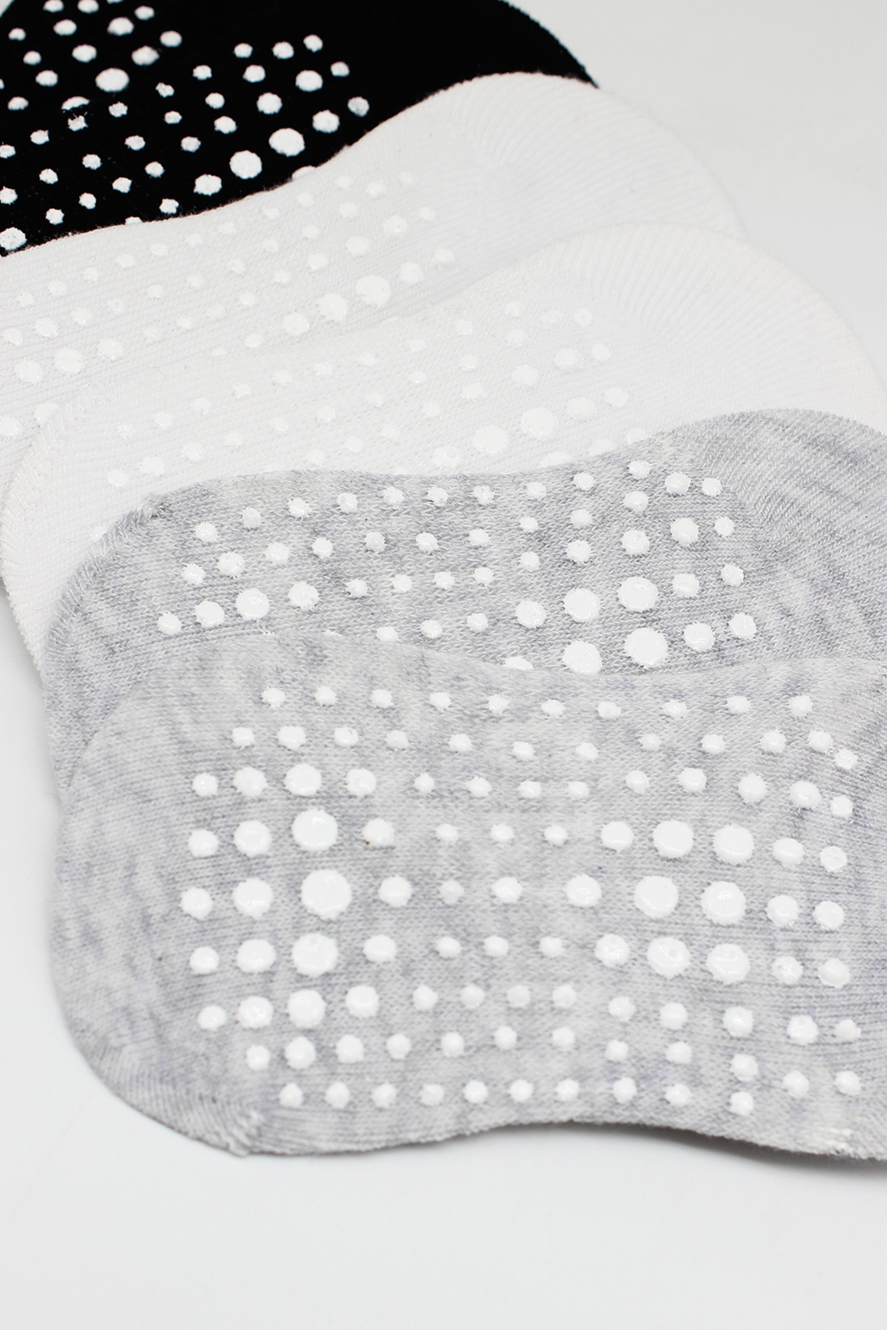 BiÌstyle 6-Pairs Combed Non-Slip Liner Socks (12-24 m) Colored - Image 4