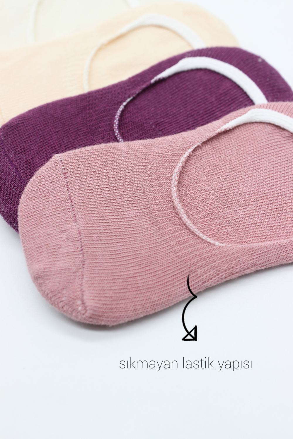 Bistyle 6-Pairs Baby Ballerina Socks (0-6 m) Colored - Image 4