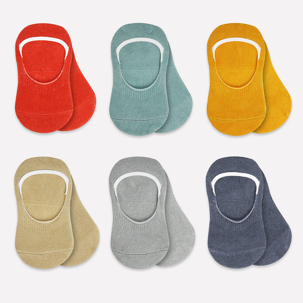 Bistyle 6-Pairs Baby Ballerina Socks (12-24 m) Colored