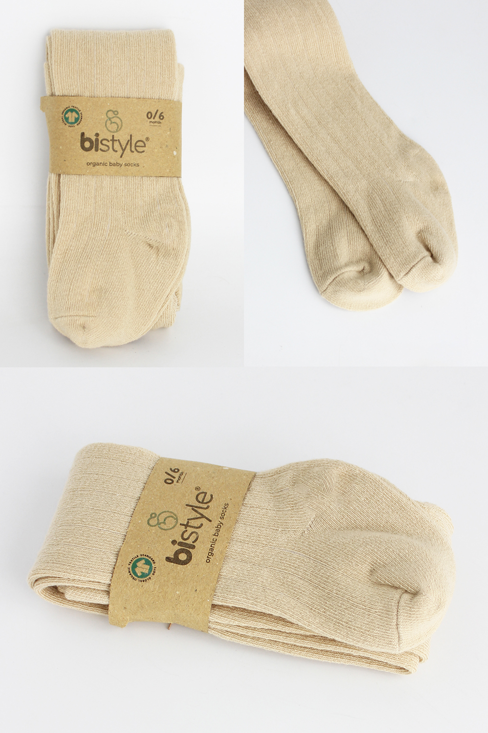 Bistyle Combed Cotton Single Tight (6-12 m) Mocha - Image 6