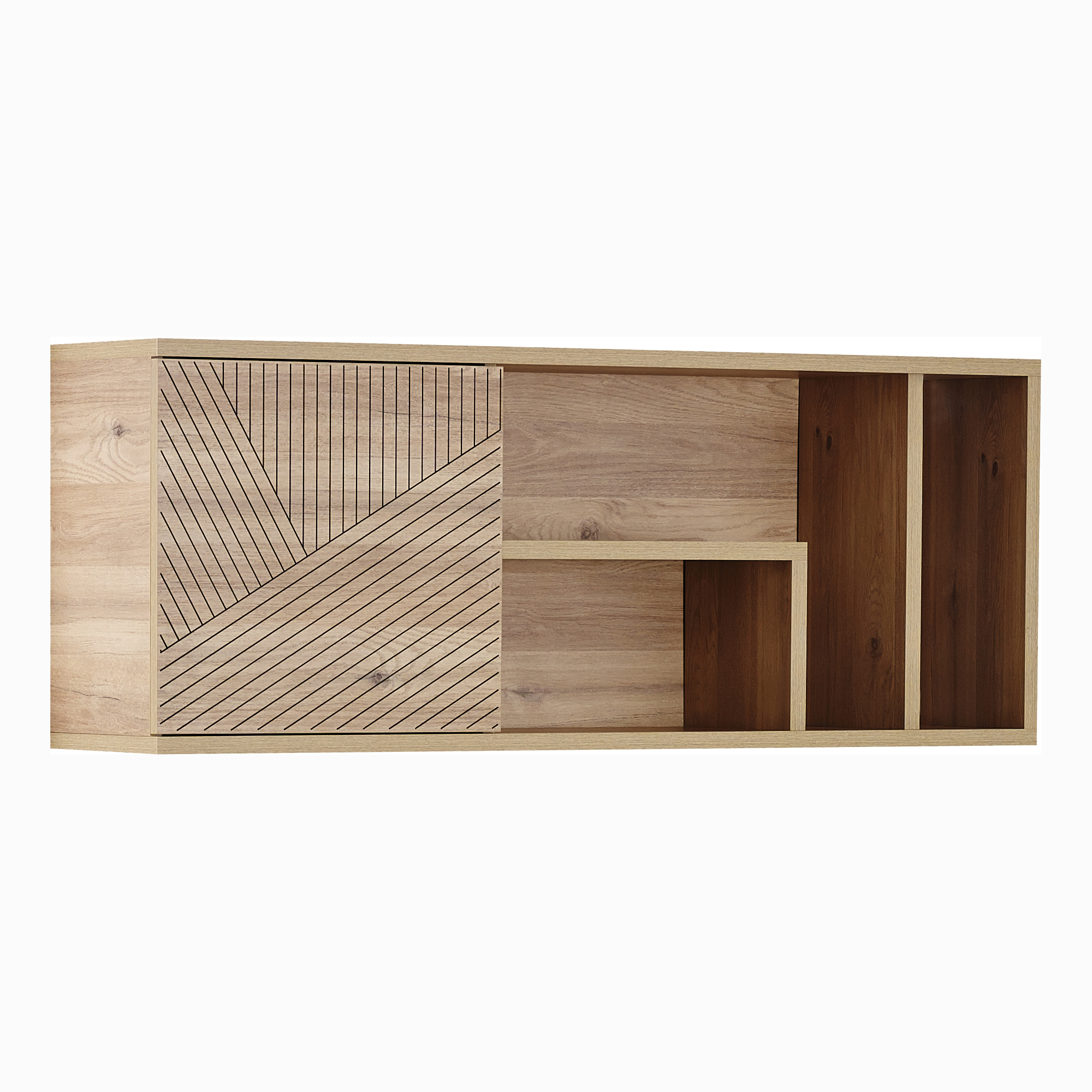 Almila Origami Study Desk Top Unit