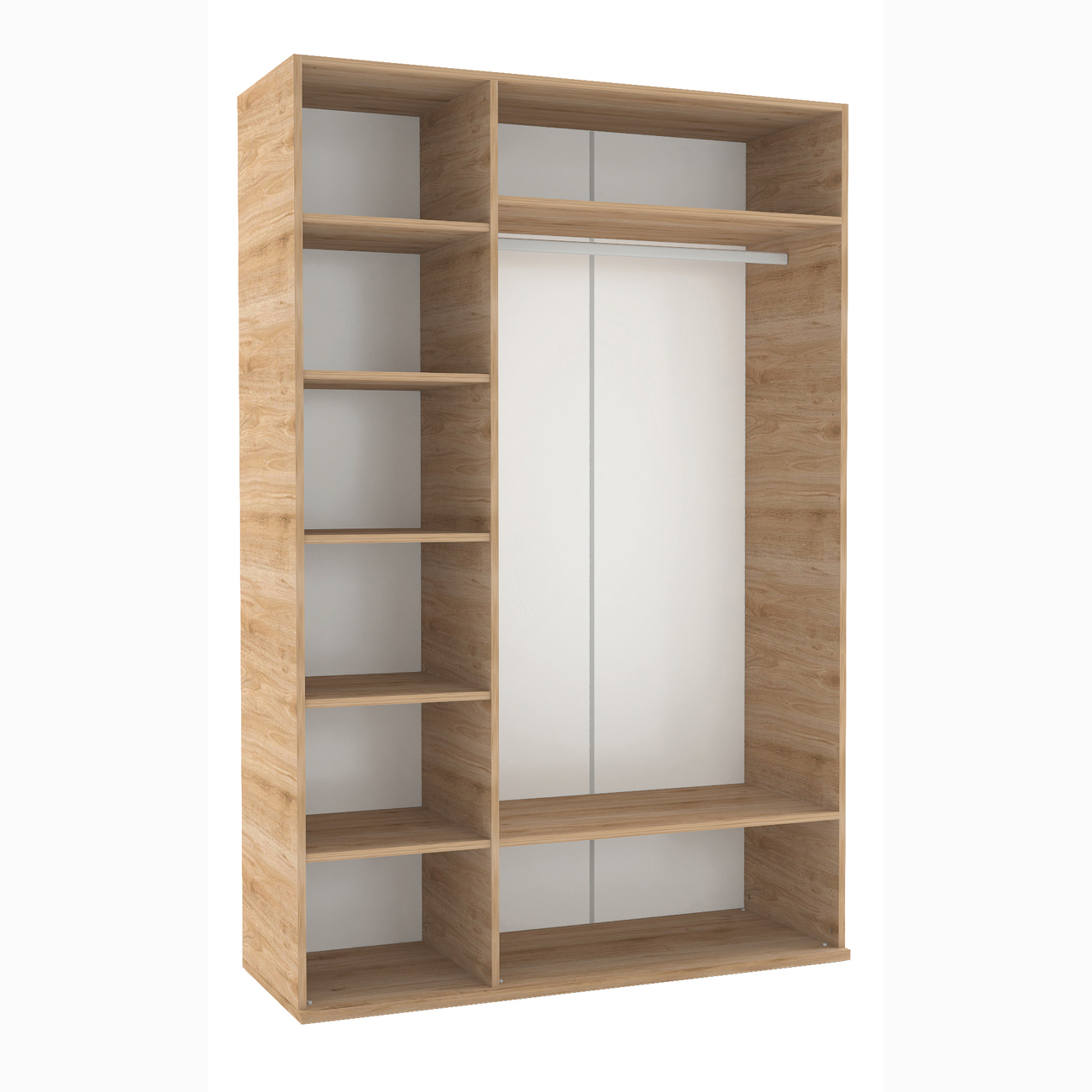 Almila Origami 3 Doors Wardrobe - Image 2