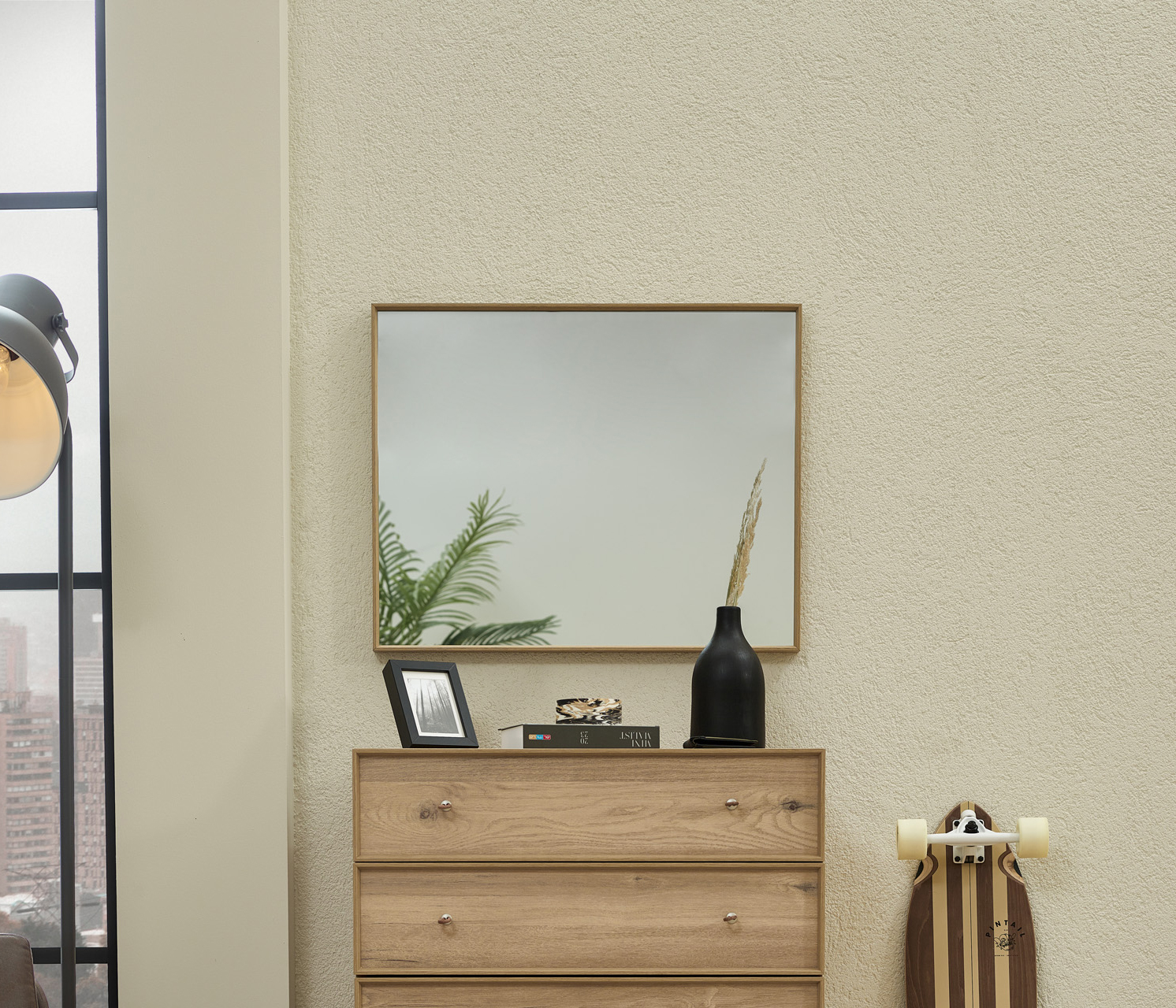 Almila Origami Chest Of Drawers Mirror - Image 2