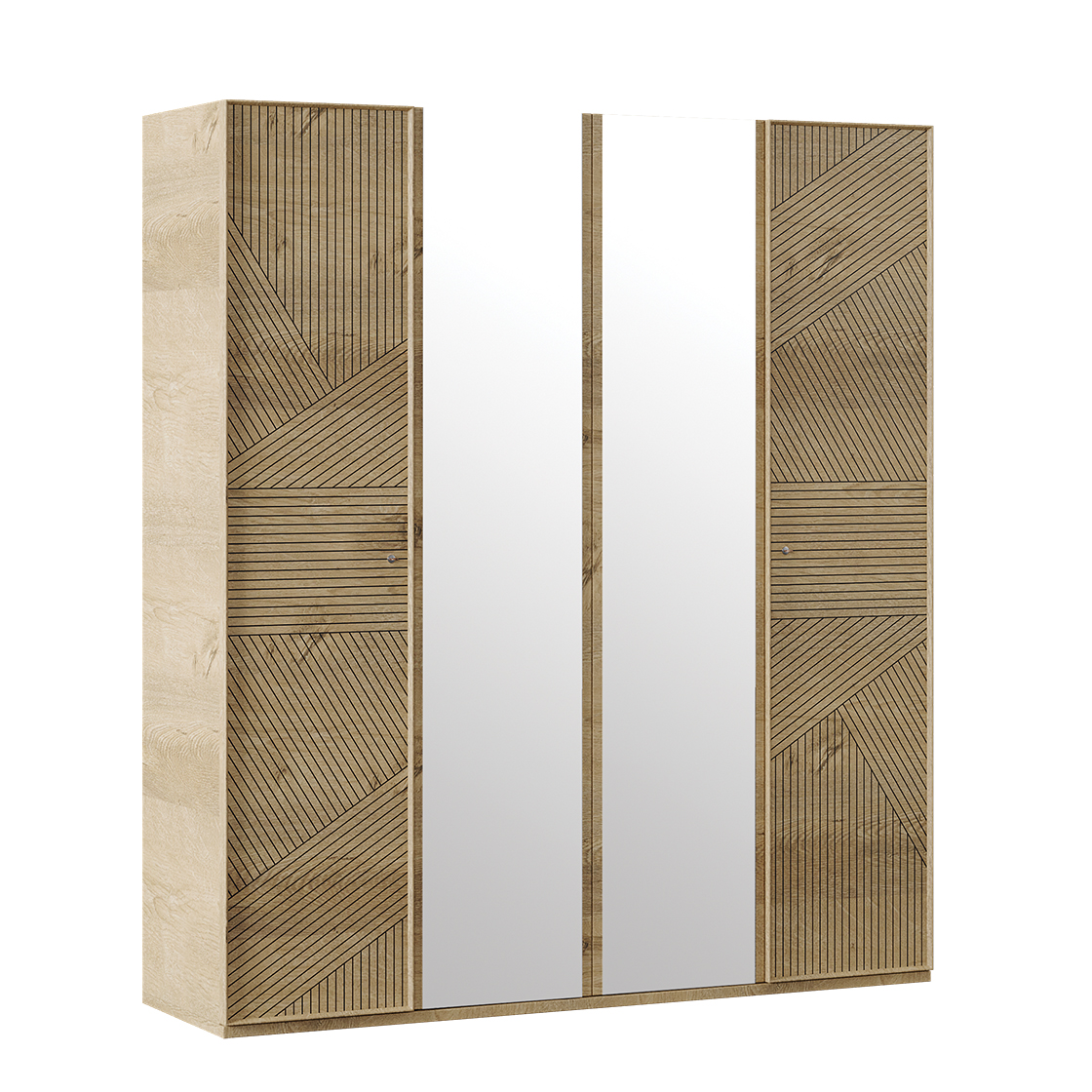 Almila Origami 4 Doors Wardrobe