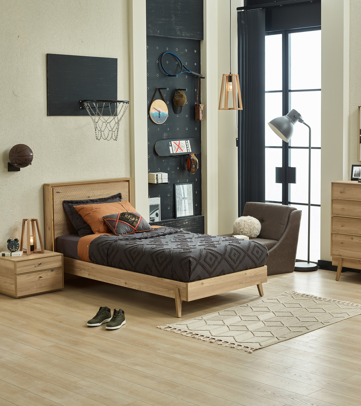 Almila Origami 120X200 Bed Frame - Image 2